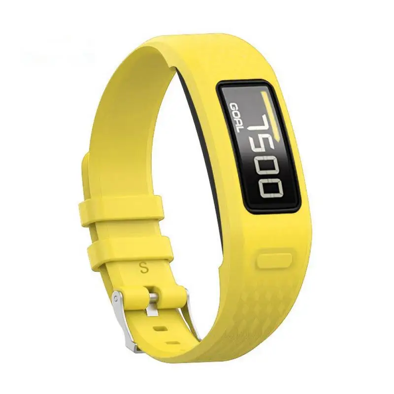 Силиконовый сменный ремешок для наручных часов S-образный размер Garmin Vivofit 1/Vivofit 2