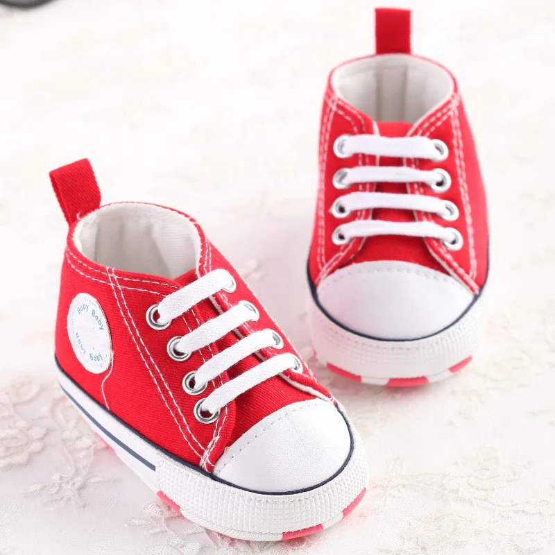 Кроссовки для новорожденных мягкая нескользящая обувь первых шагов мальчиков и