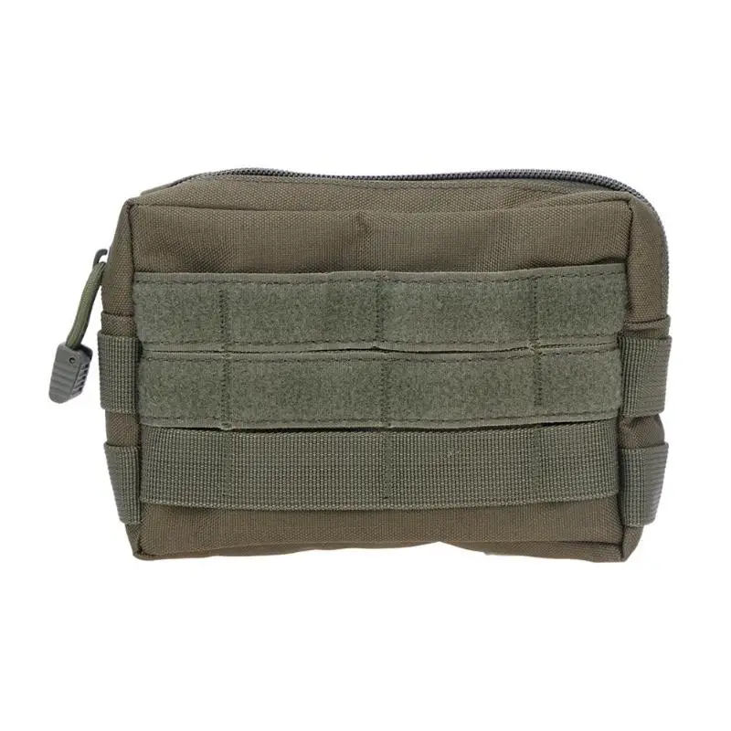 Green Color Molle Sub-package наружная камуфляжная тактическая карманная Фанни телефонная упаковка коммутационный пакет Военные Аксессуары EDC сумка для смены инструмента - Color: Green Color