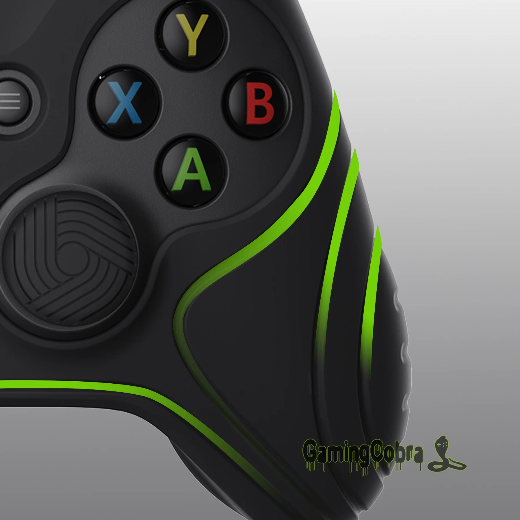 Противоскользящий силиконовый защитный чехол PlayVital Samurai Edition для контроллера X-box