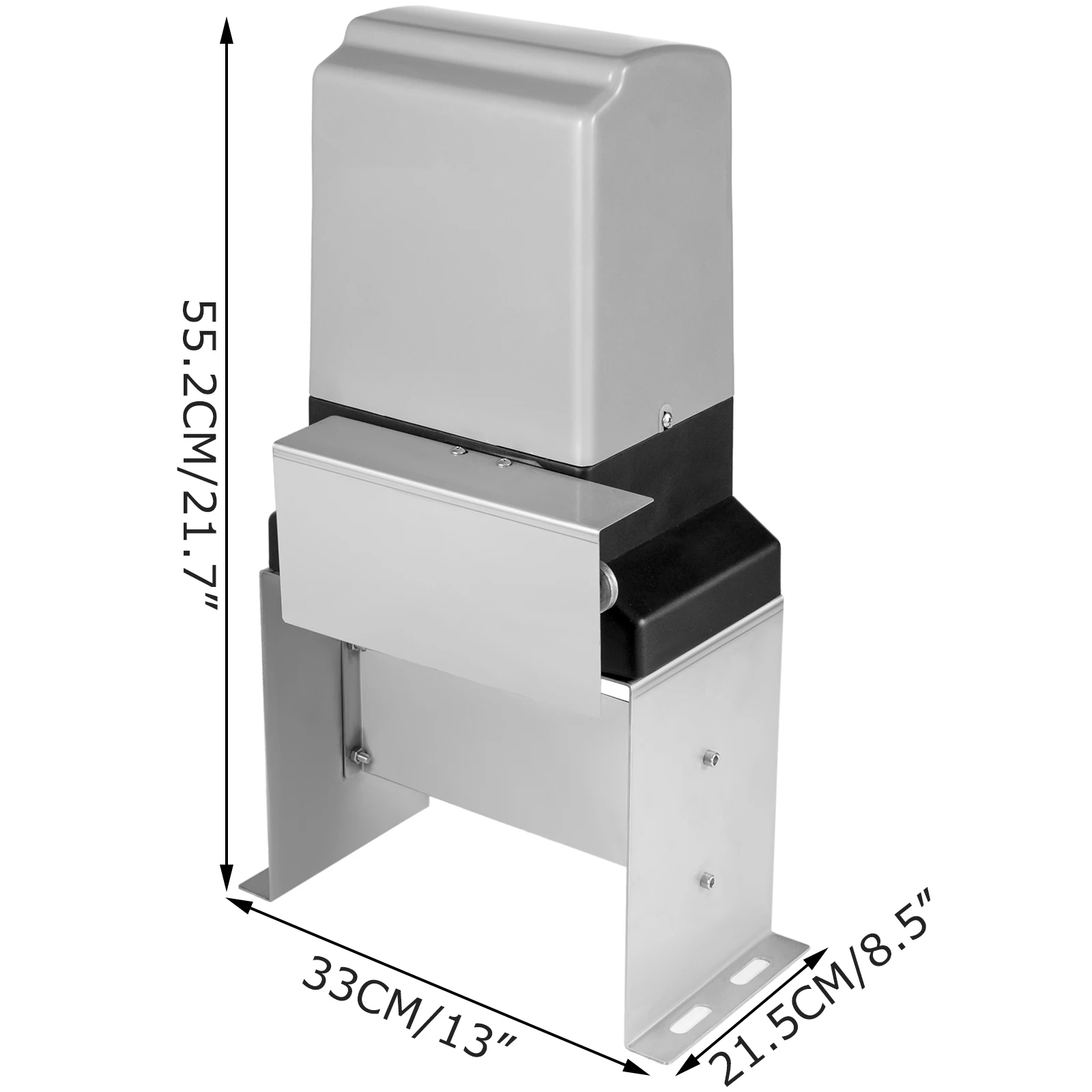 

VEVOR Automatic Gate Opener 1800lb with Infrared Security Photocell Sensor with 2 Remote Controls Sliding Gate Opener