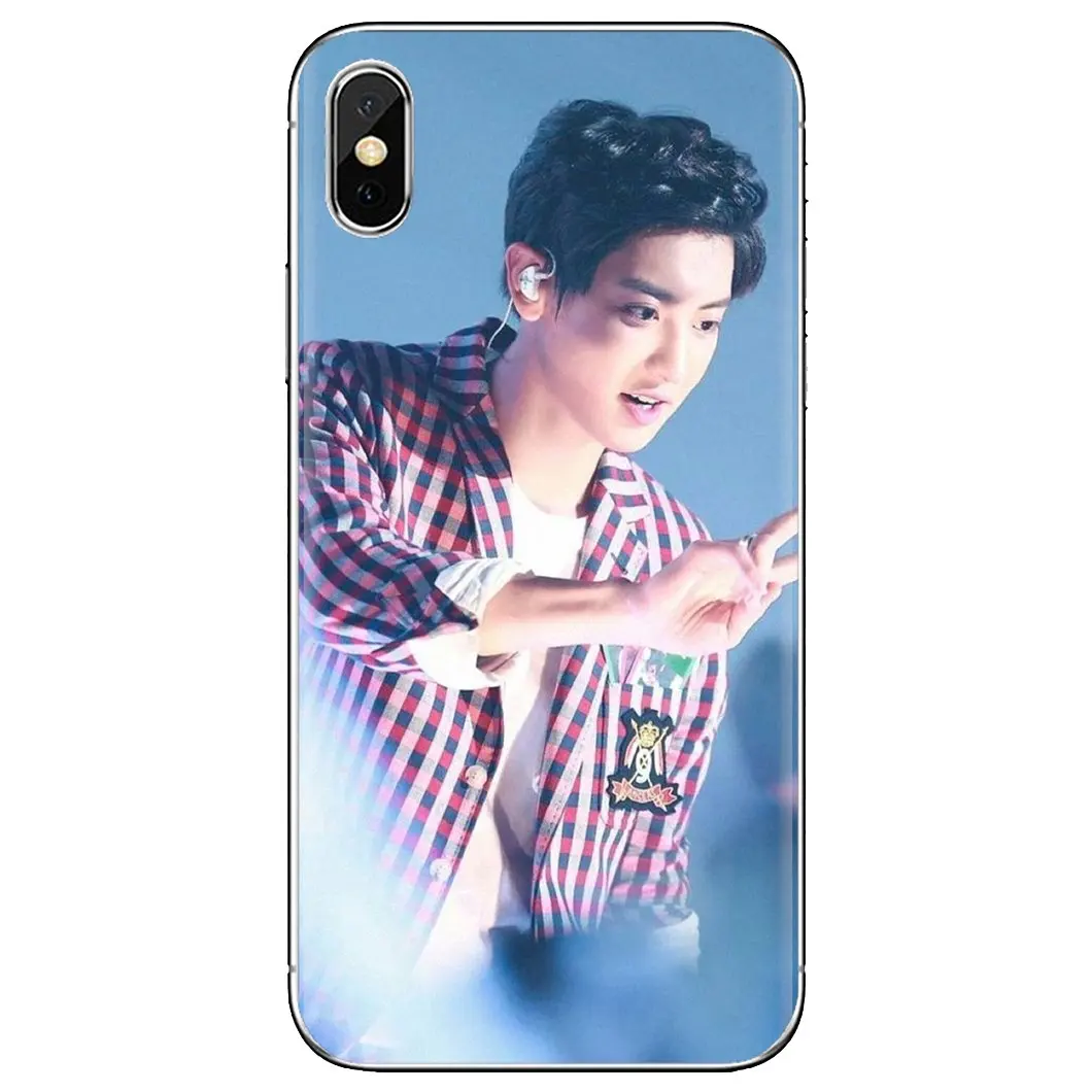 Мягкий кожаный чехол для Samsung Galaxy J1 J2 J3 J4 J5 J6 J7 J8 Plus 2018 Prime 2015 2016 2017 Chanyeol Park Chan Yeol Exo Kpop