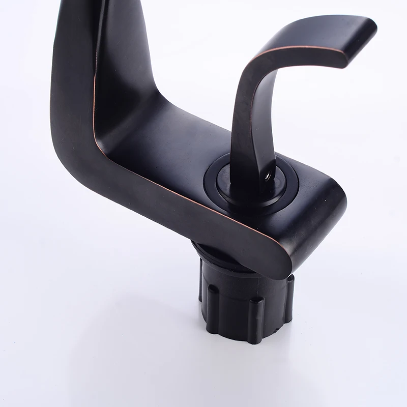 Смеситель Ванная комната раковина кран черный смеситель с краном одной ручкой на
