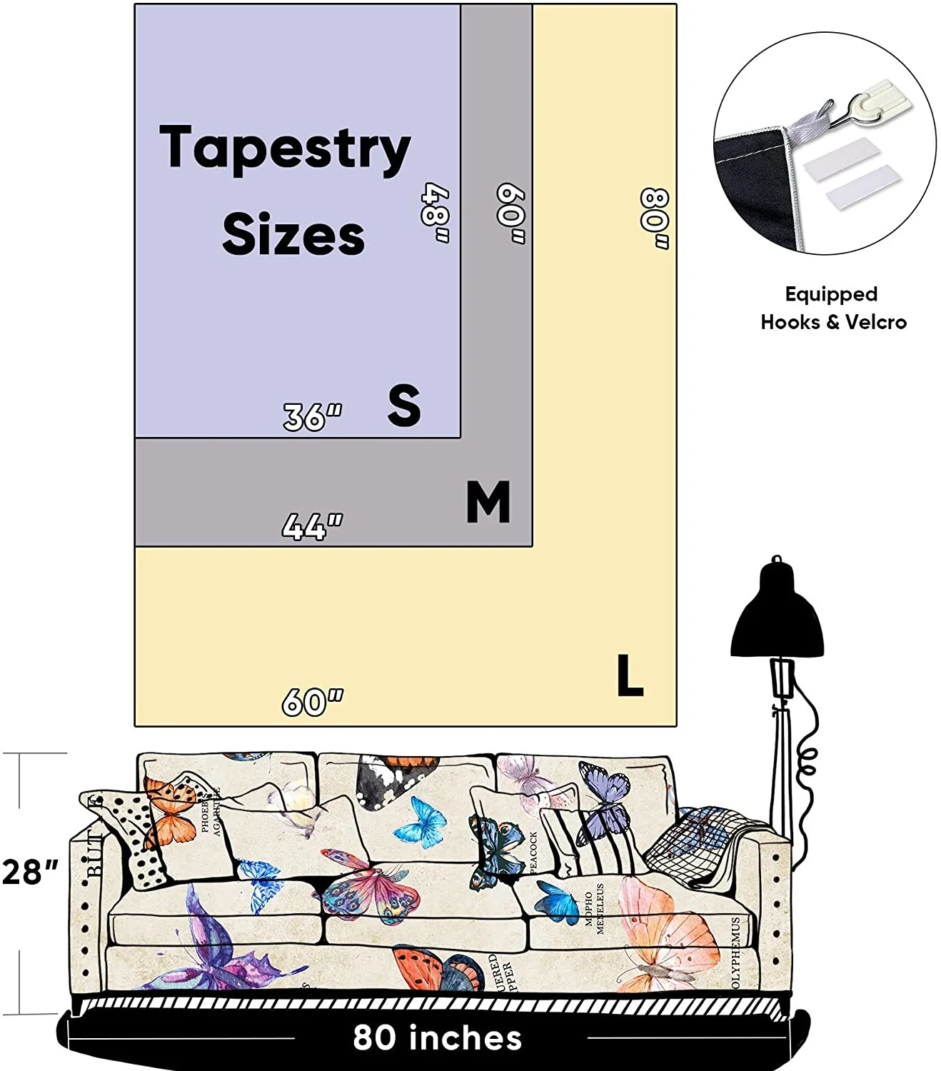 Настенная подвеска-винтажный бежевый гобелен настенное одеяло с надписью Vsco