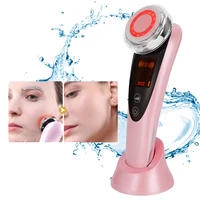 red light facial serum import instrument eye care skin cleaning beauty instrument pink