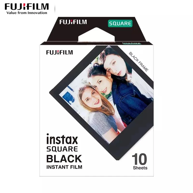 Квадратная фотобумага Fuji Polaroid instaxSQ6/SQ10/SQ20/SP3 с черным краем | Электроника