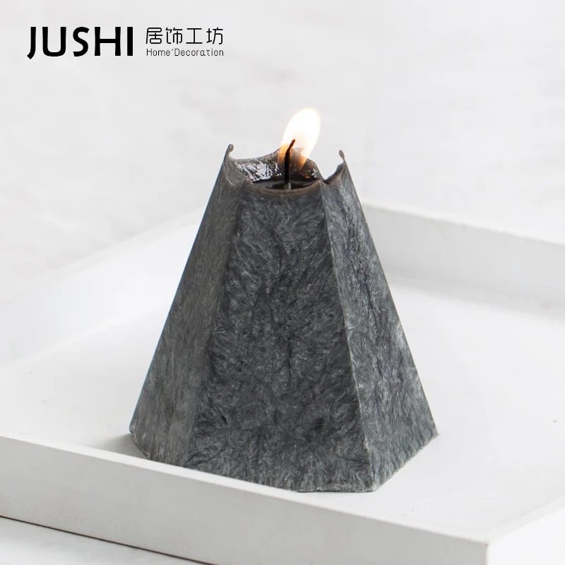 Скандинавский ароматерапия белый соевый воск свеча свадьба день рождения