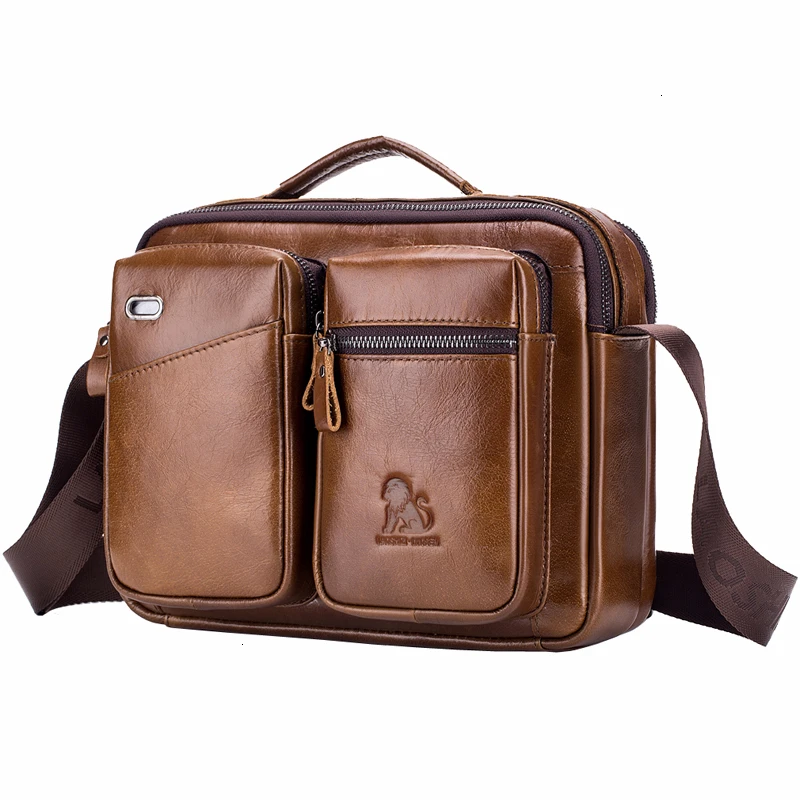 

Messenger Bag Men Shoulder Bag Leather Business Male Crossbody Bags for Men Cross Body Bag Handbags New