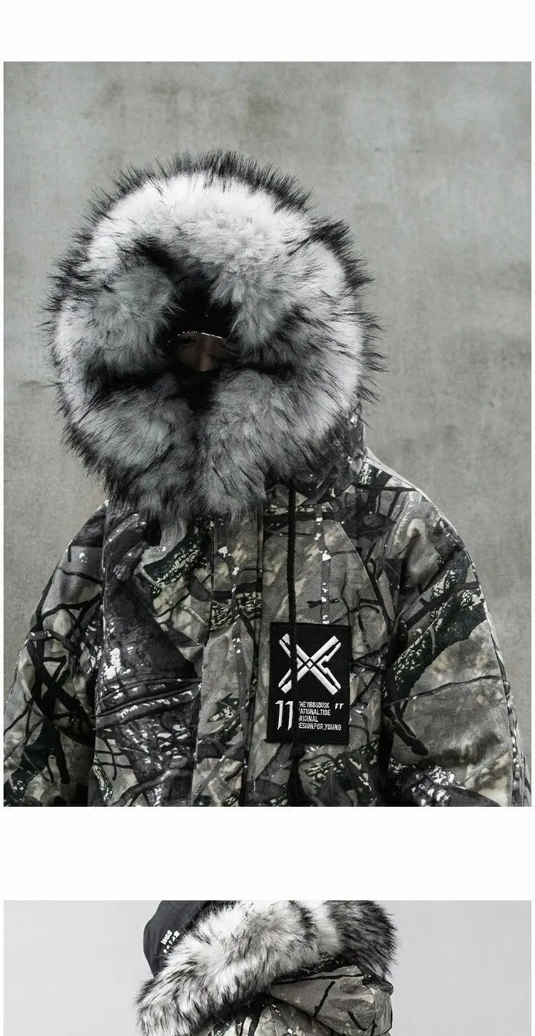 Timis Li ion аккумулятор парки Mujer Женская камуфляжная пуховая куртка женская теплая