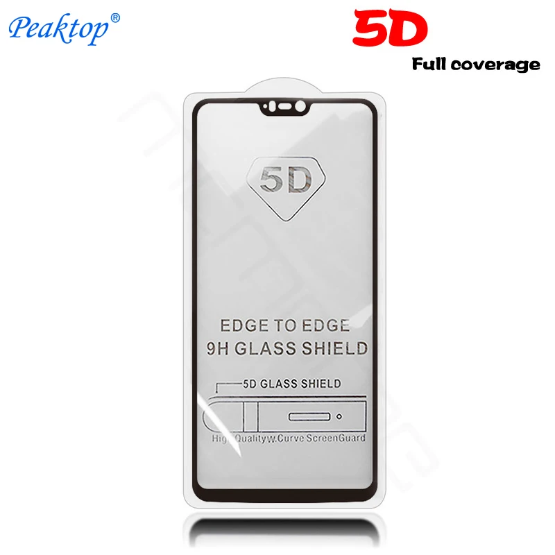 5D закаленное стекло OnePlus 3 3T 5 5T 6 полное покрытие Защитная пленка для экрана полная