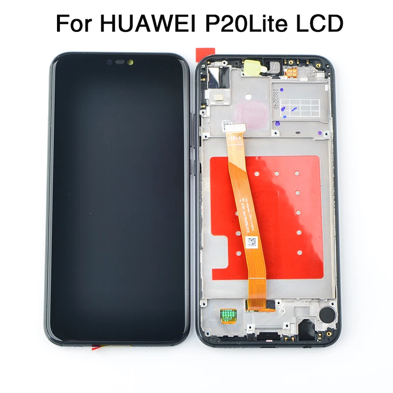 Для Huawei P20 Lite ANE-LX1 ANE-LX3 ЖК-дисплей сенсорный экран дигитайзер сборка Замена для