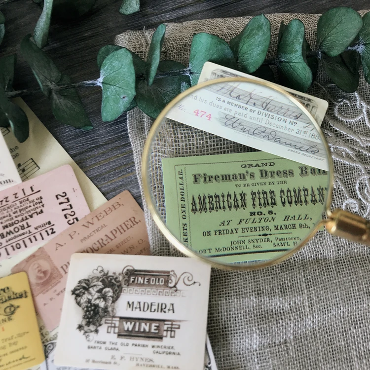 14 наклеек в винтажном стиле бирка для билета наклейка рукоделия скрапбукинга