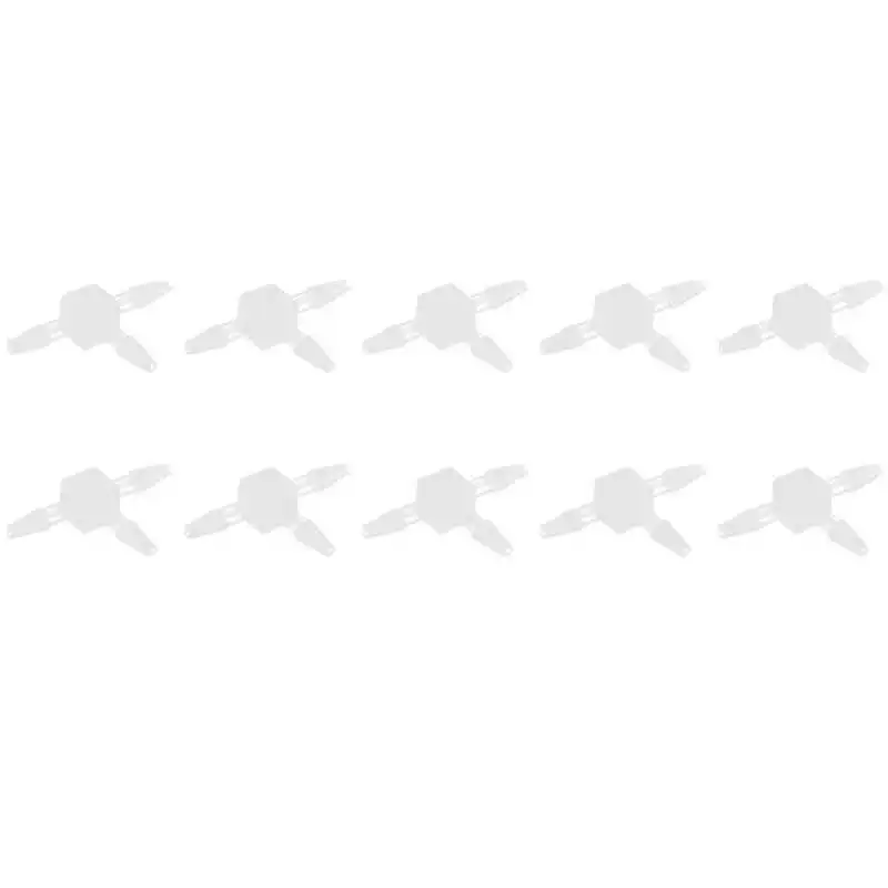 Штуцер для шланга 3-сторонний пластиковый штуцер Т-образной формы 1/2 химической