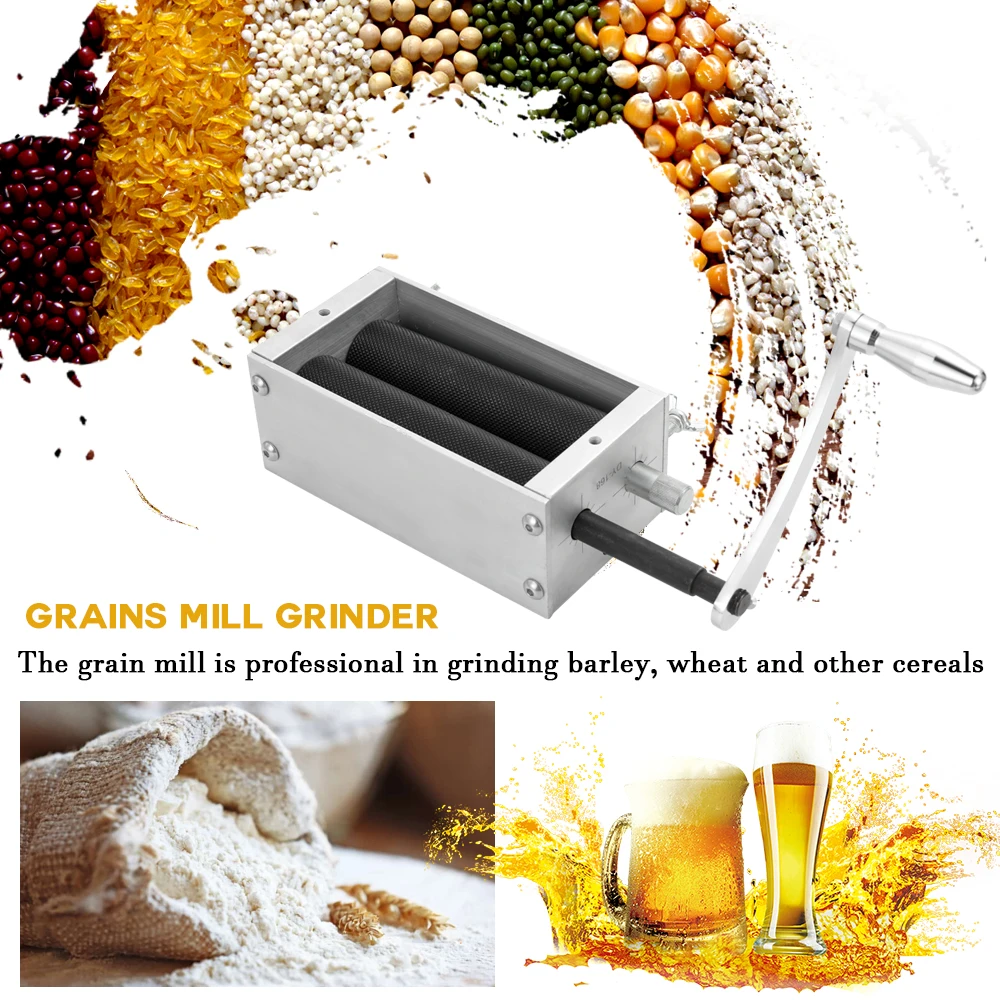 KKOOM Whole Grains Mill Grinder Food Processors Superfine Large Manual Powder Machine Stainless Steel Malt Corn | Дом и сад