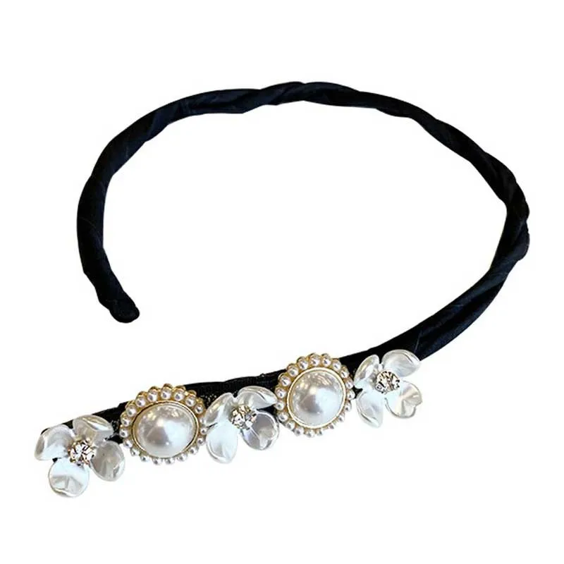 Flower Pearl Style Headband DIY Tools Hair Accessories Magic for Girls Women Made Device Quick Updo Bands Korean 2021 |