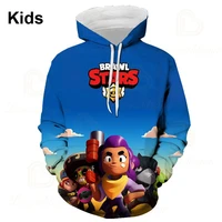 max sandy and starcartoon tops baby mr p 8 to 19 years kids sweatshirt colt max game leon 3d hoodie boys girls clothes