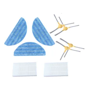 ABIR x6 умный робот-уборщик ABIR X5 X6 X8 Запчасти для робота-пылесоса боковая щетка Швабра тканевый фильтр HEPA