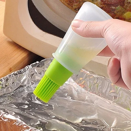 1 шт. гриля кисточки для бутылок с маслом инструмент жаростойкая силиконовая