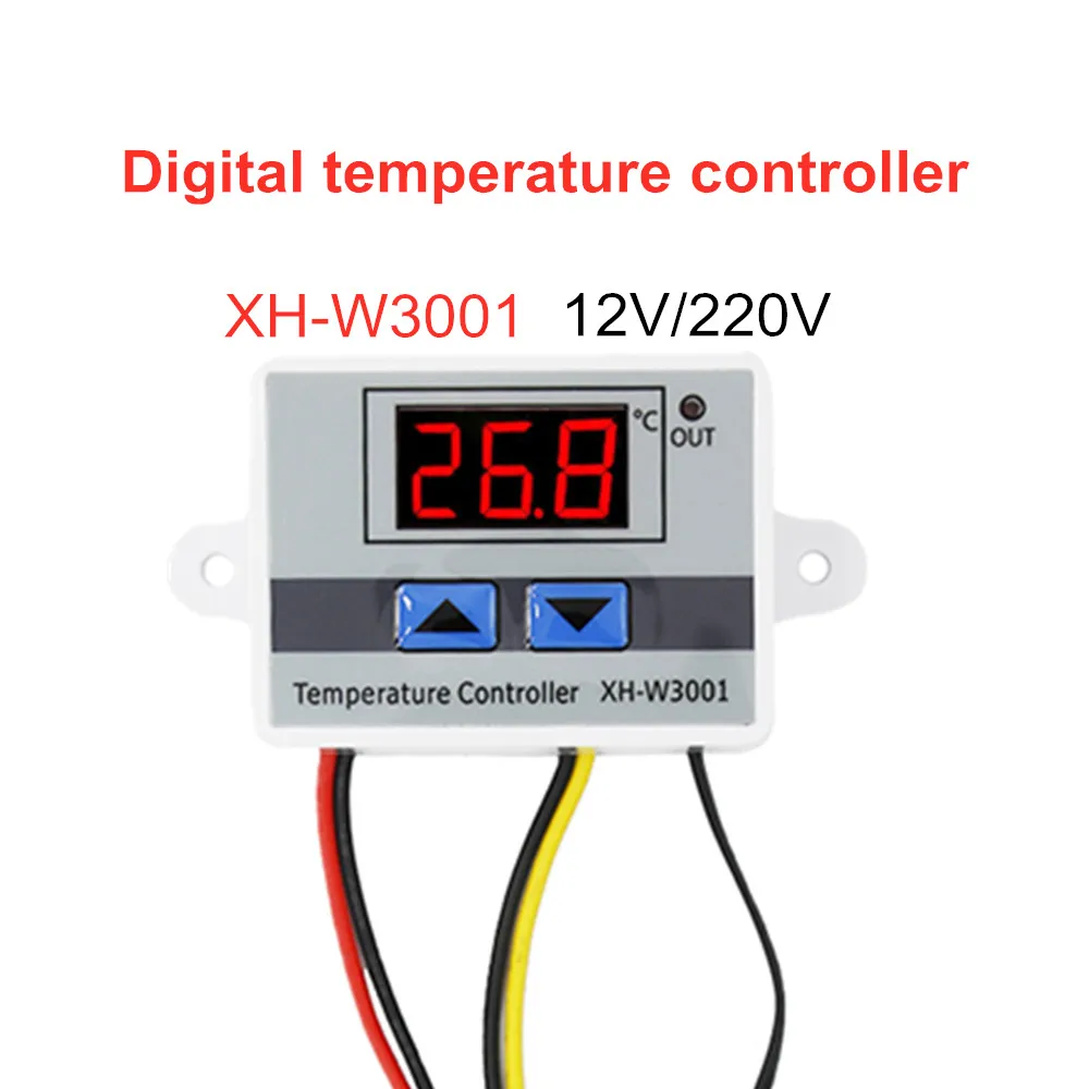 W3001 цифровой Управление Температура микрокомпьютерный термостат переключатель
