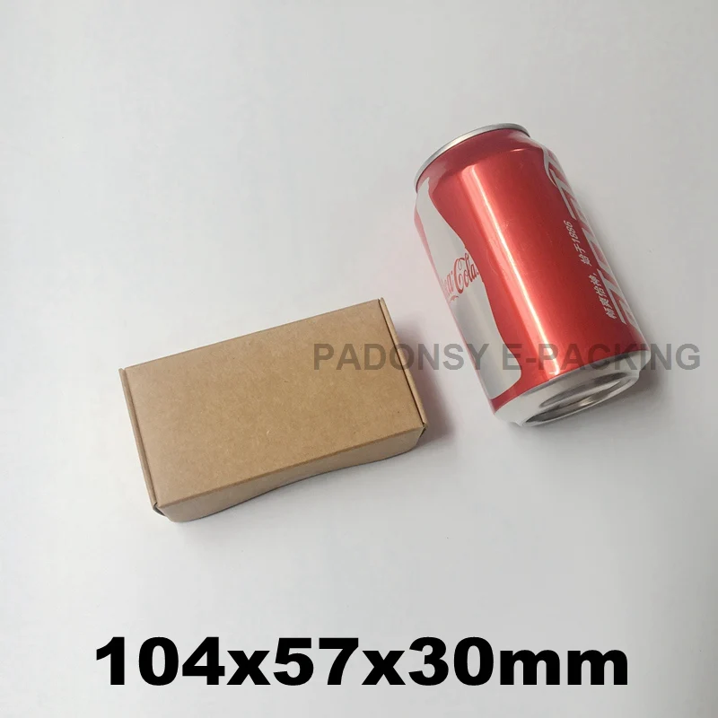 

50PCS 10.4*5.7*3CM Brown Kraft Paper Box Gift Box Wedding Favor Box Wedding Gifts for Guests Packaging Box for Soap Carton cajas