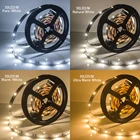 DC12V SM5050 высокий CRI 90 + светодиодный светильник полоса 10 мм белый PCB 30 светодиодный sM неводонепроницаемый для дома или коммерческих и инженерных ламп