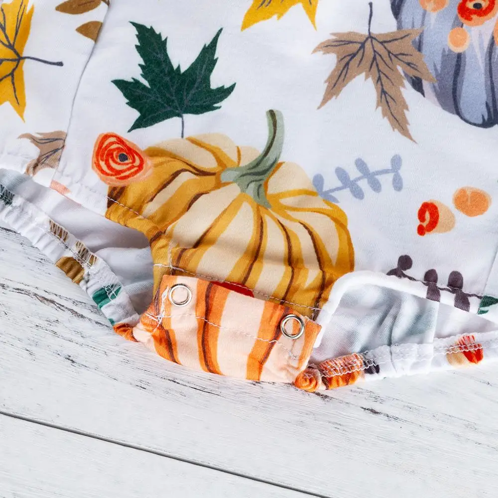 Костюм для новорожденных мальчиков и девочек на Хэллоуин комбинезон детская