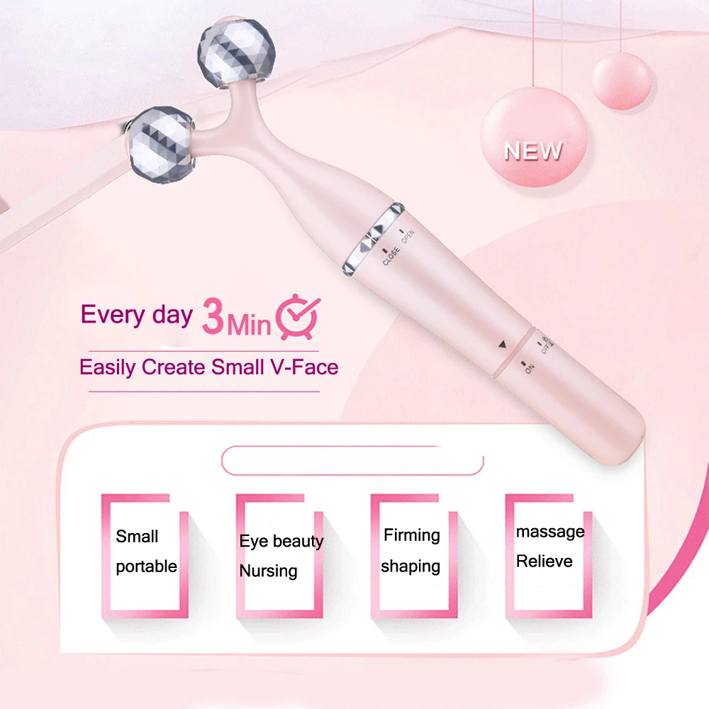 Эстетическое Красота продукта 3D роликовый массажер для инструмент красоты лица
