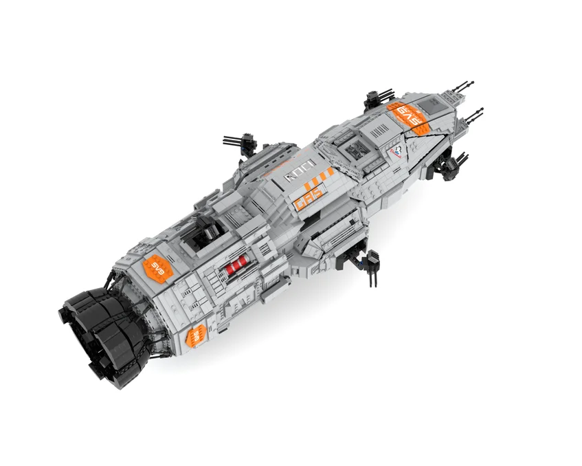 

NEWmoc rocinate - the expand battleship spaceship Star Destroyer assembly toy boy birthday gift