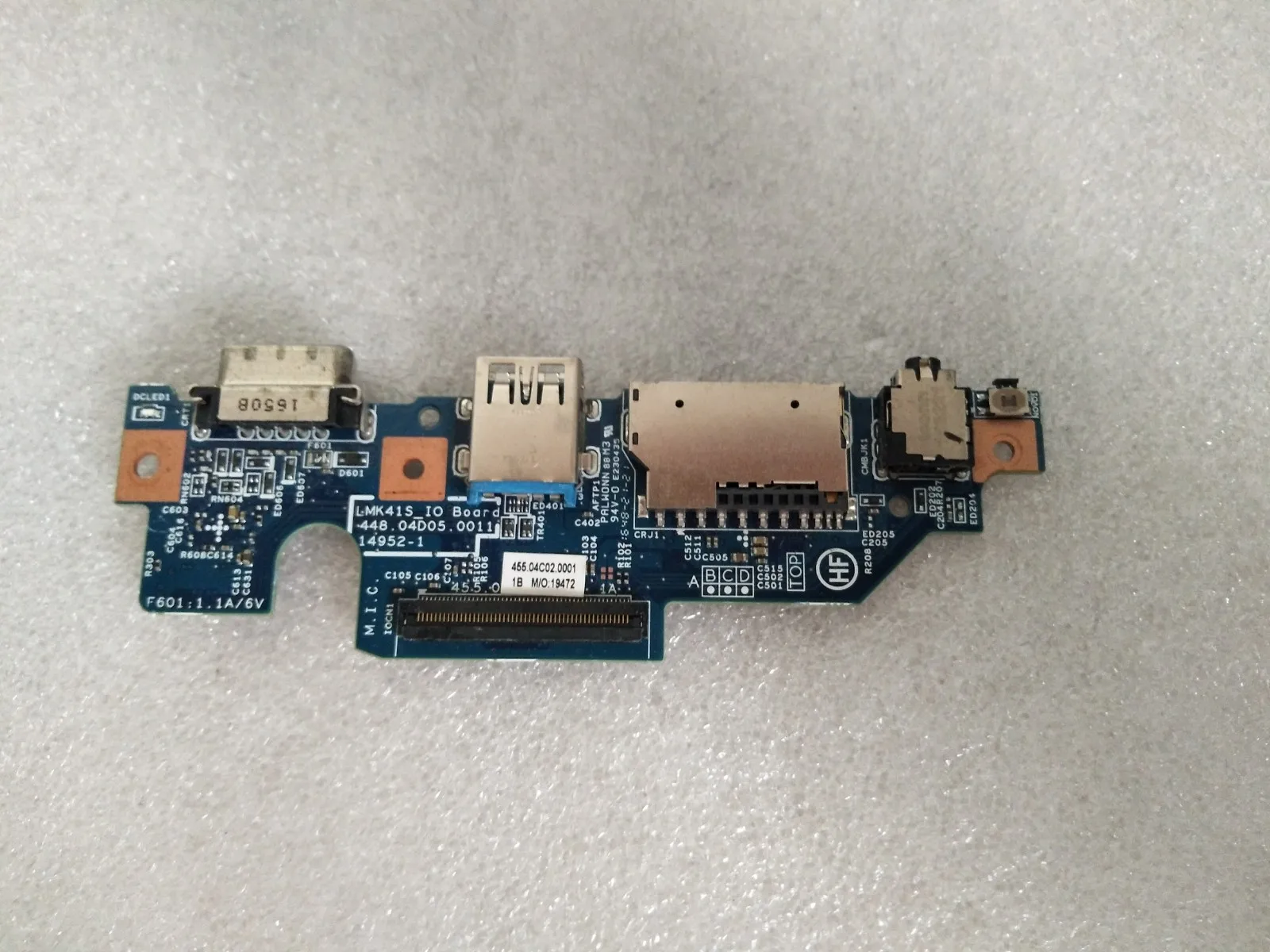 

For Lenovo M41-80 USB Audio Board LMK41S 448.04D05.0011 14952-1