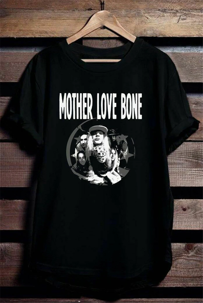 Новинка футболка с логотипом Mother Love Bone все размеры размер США Em31 на заказ |