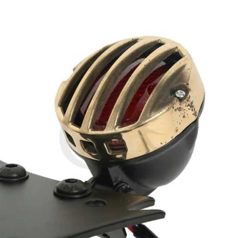 Мотоциклетный Алюминиевый задний фонарь боковое Крепление номерного знака для