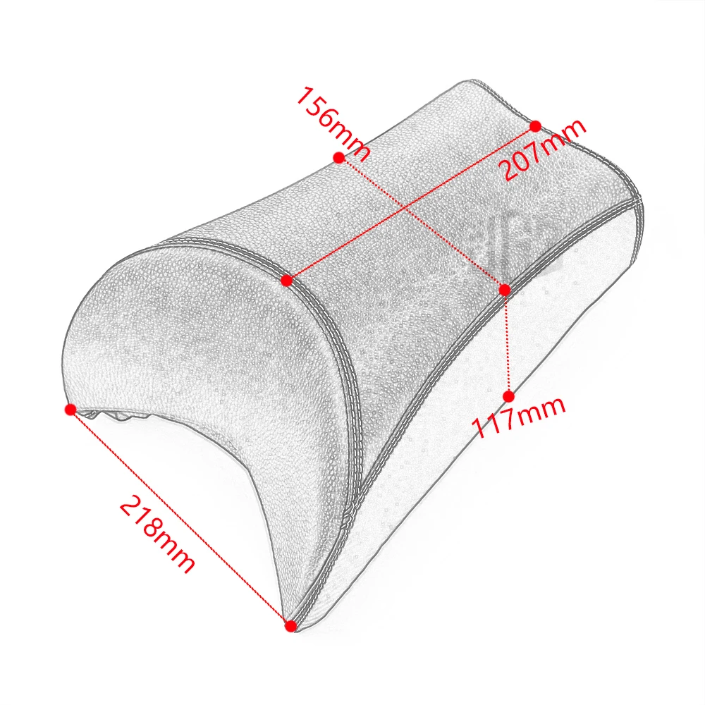 

Motorcycle Child Front Curved Beam Seat Cover ABS PU Leather Seat Cushion for YAMAHA NVX 125 155 2013 - 2020 2021 Accessories