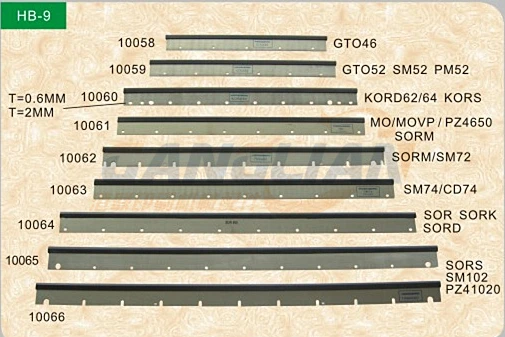 Лезвие для стирки GTO46 GTO52 SM52 KORD MO SORM SM72 CD74 SM74 SORD курсоров SM102 10 шт. |