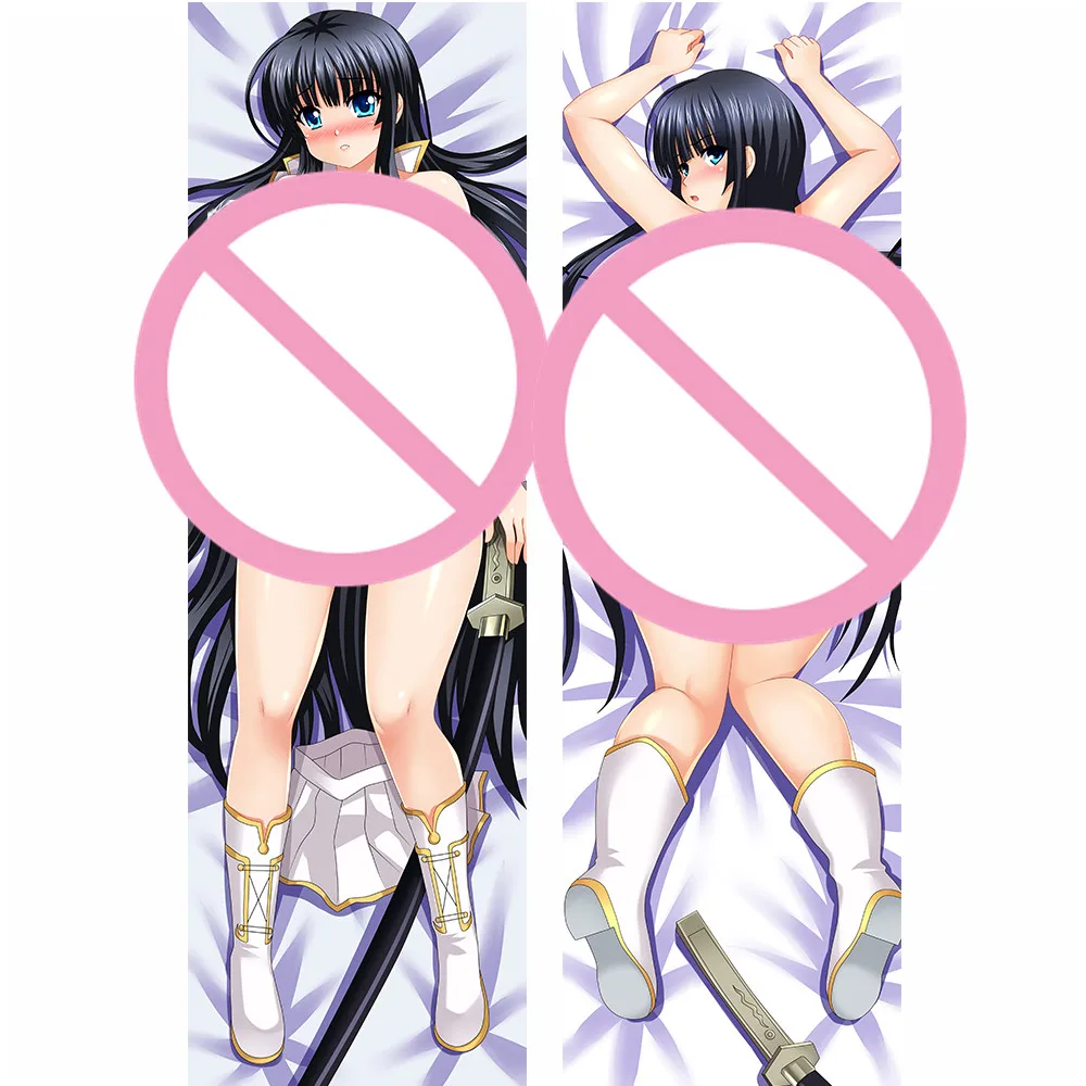 MMF Senran Kagura: хороший апрель! Наволочка с персонажами игры Homura Yomi Hikage Haruka Yumi Shiki & Yozakura