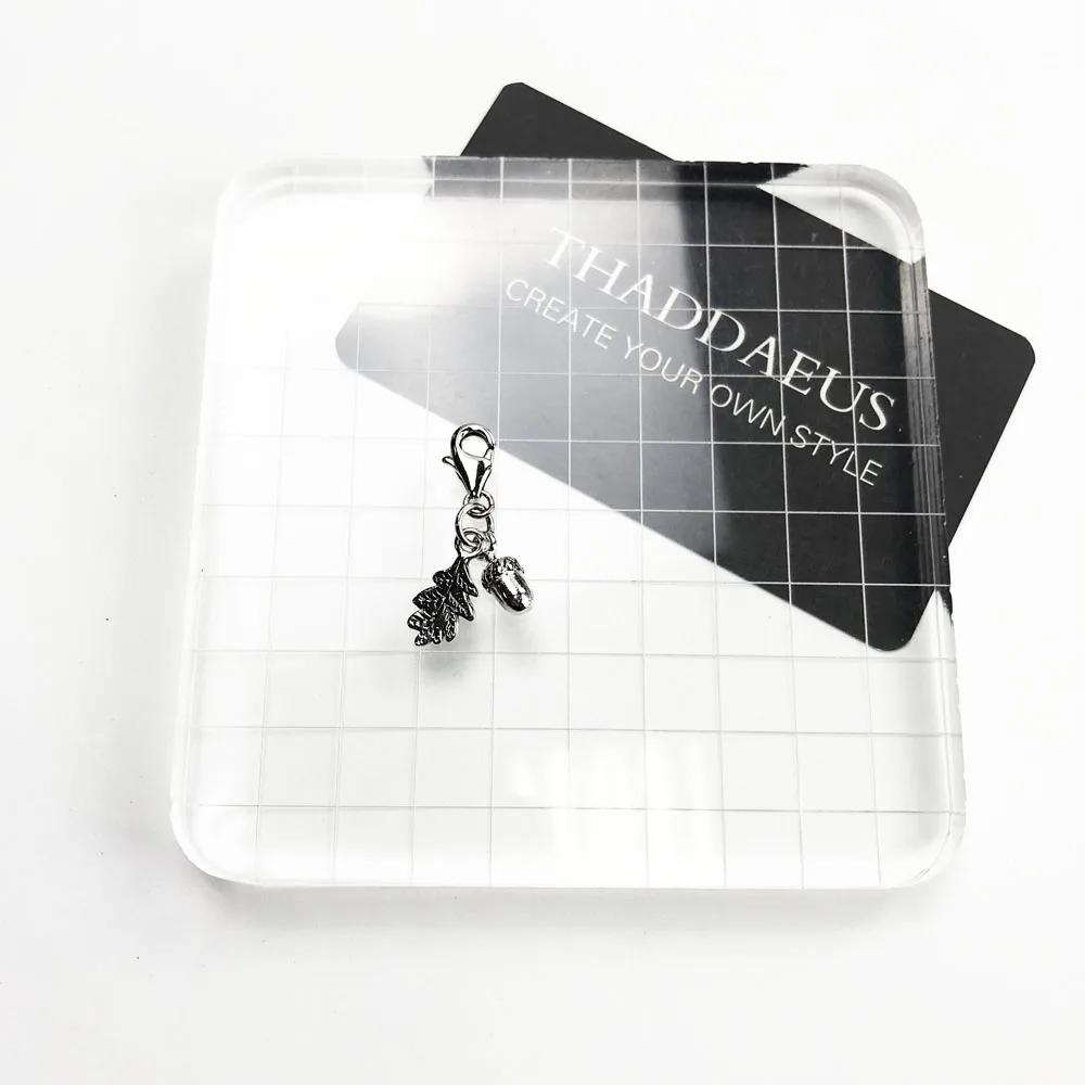 Подвеска в виде объемных желудей подвески листьев для изготовления ювелирных