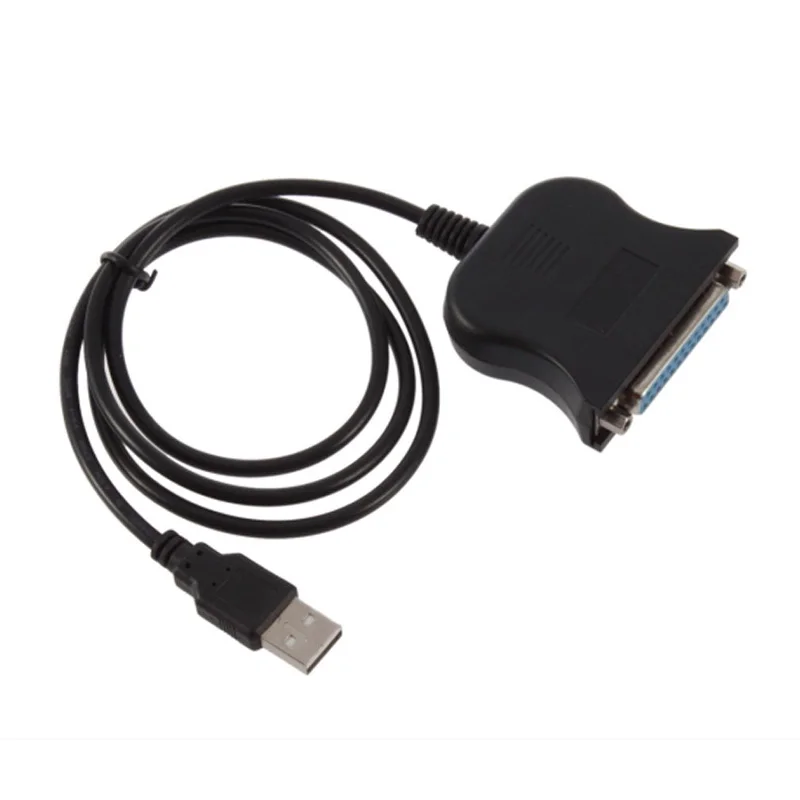 Кабель-адаптер для принтера с параллельным портом USB 2 0 1 папа на 25 Pin DB25 мама LPT