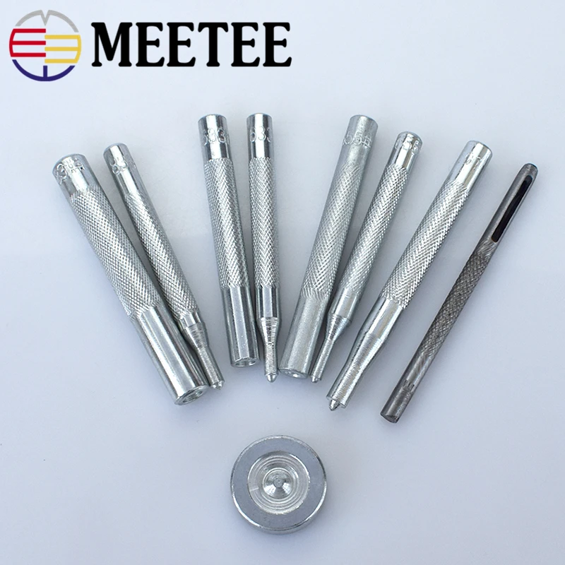 Meetee 1 набор стальных кнопок Sanp инструментов для установки аксессуары пряжек в