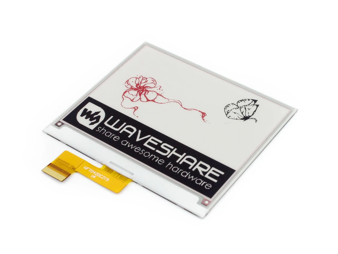 Электронные чернила Waveshare 4 2 дюйма электронные необработанный дисплей