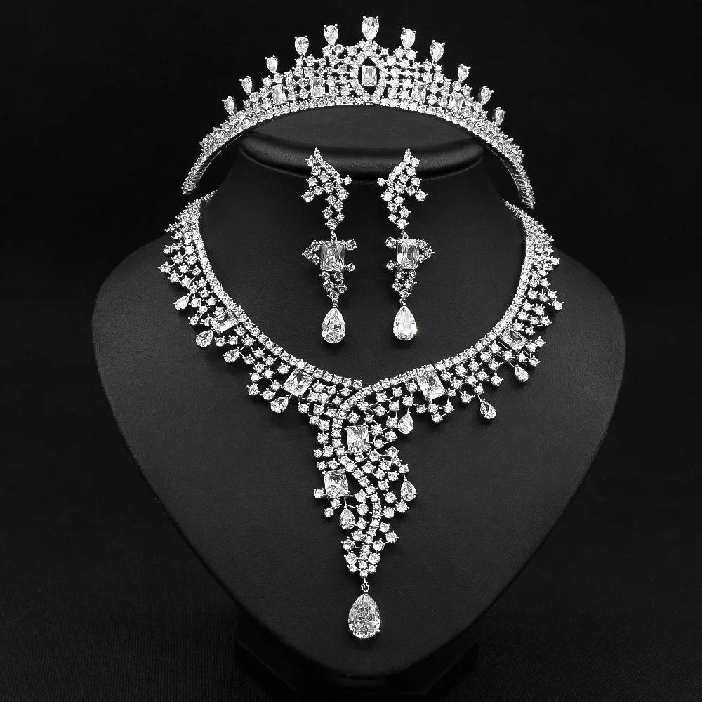 Свадебная Корона из фианита диадема и короны циркония свадебные аксессуары для