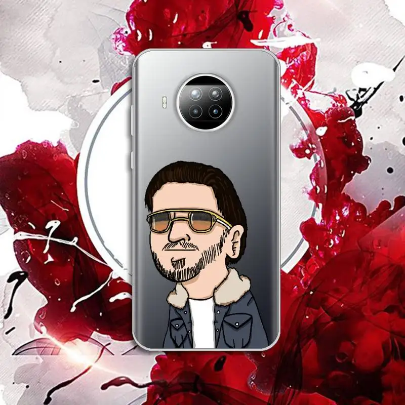 

PNL QLF Phone Case Transparent for Xiaomi mi Redmi note 10 t 8 9 pro lite 11 Samsung S 8 9 10 20 plus ultra