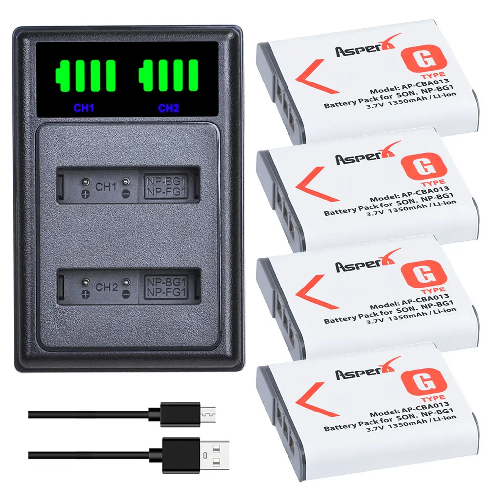 AsperX NP BG1 NPBG1 Батарея + usb портами и светодиодным индикатором двойной Зарядное