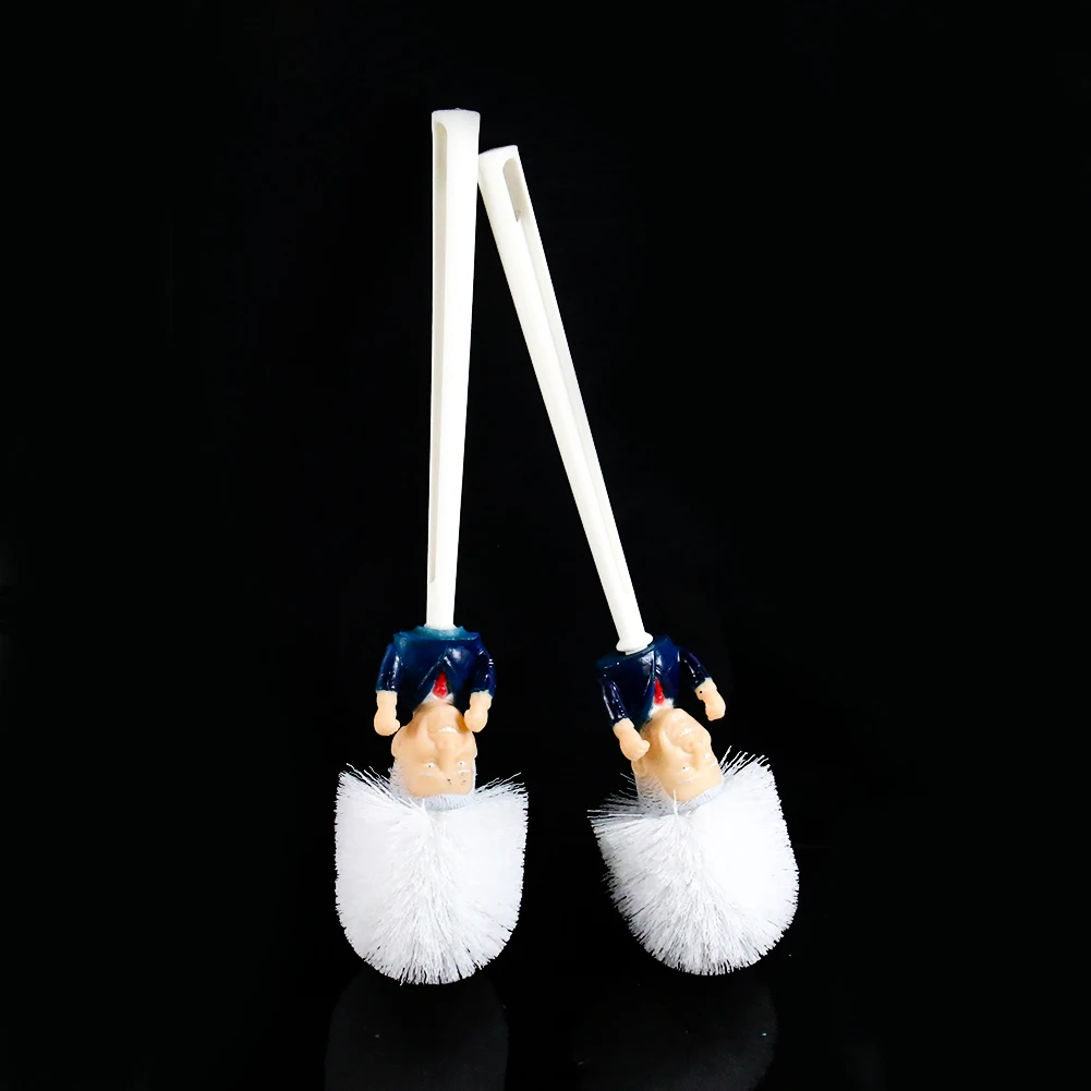 Creative and Interest Trend White Doll Toilet Brush U.S. President Joe Biden Avatar Shape Home Office | Дом и сад