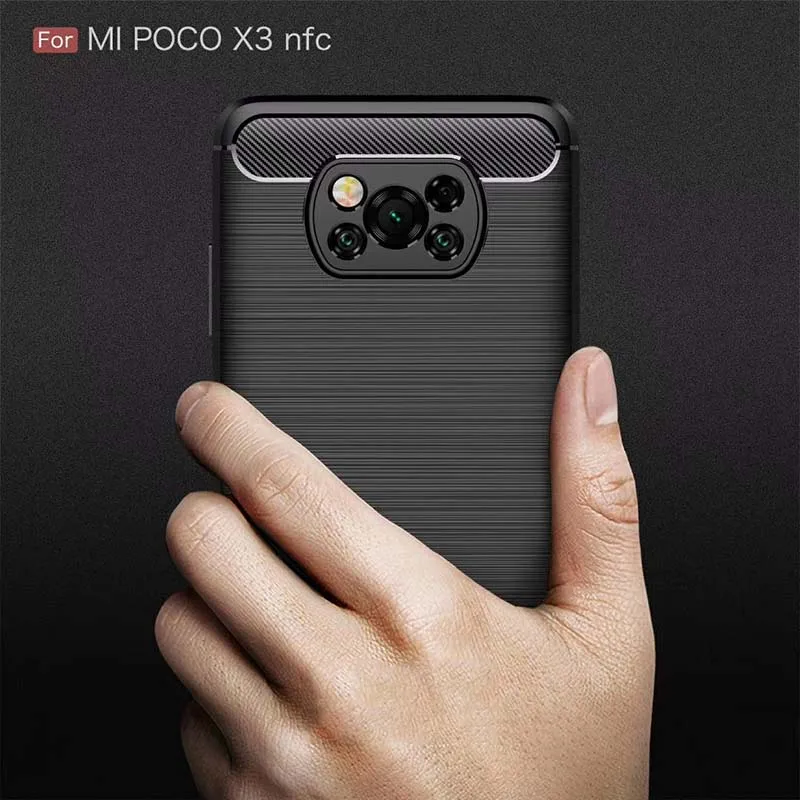 Чехол Poco X3 NFC для Xiaomi Redmi Note 10 9 9S 9A 9C 9i 10S Pocophone F2 F3 M3 Pro Mi 10T Lite 9T 5G задняя силиконовая