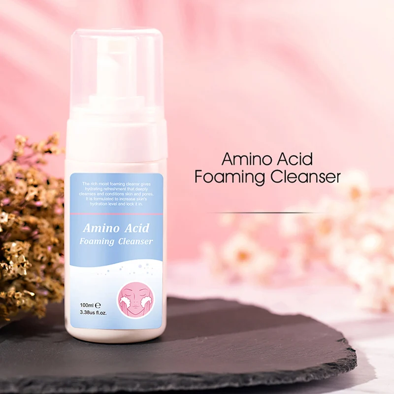 Увлажняющий пенообразующий очищающий лосьон для лица с аминокислотами 100 мл |
