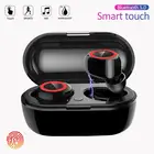 TWS Беспроводные Hi-Fi стерео Bluetooth 5,0 Bluetooth наушники гарнитура для геймеров спортивные наушники с зарядным устройством