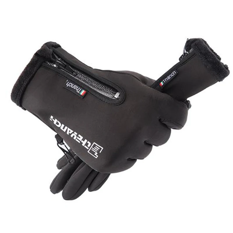 

Outdoor Winter Gloves Waterproof Moto Thermal Fleece Lined Resistant Touch Screen Non-slip Motorbike Riding