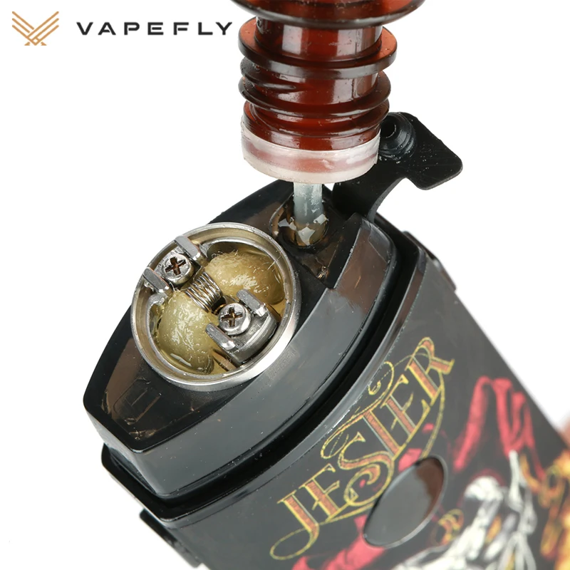 Оригинальный Vapefly Jester Rebuildable Dripping Pod system vape Kit 2 мл 1000 мАч DIY электронные