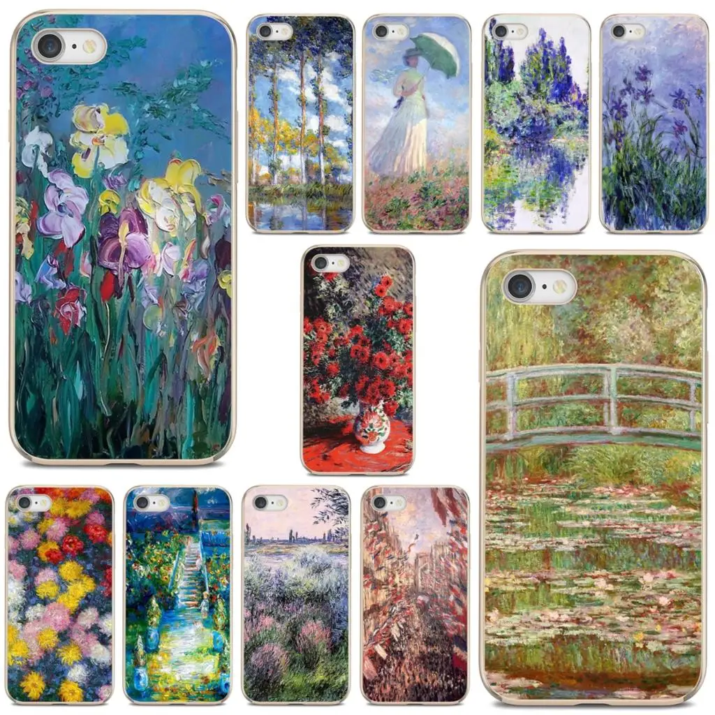 Клавд Моне Импрессионизм Французский для Oppo realme 6 7 i c3 Huawei Mate 20 9 10 40 Lite Pro Nova 2 2i 3 3i 5t Мягкий чехол на.