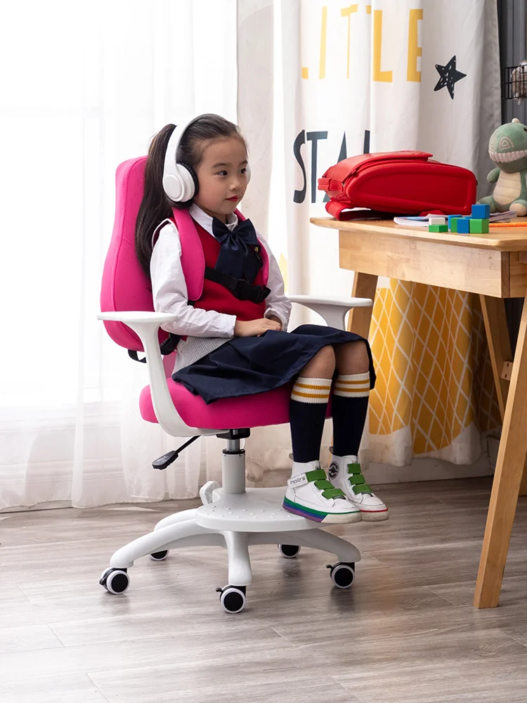 

Adjustable Lifting Correction Sitting Posture Learning Chair Children's Desk Writing Chair Home Student Backrest Seat Enfant