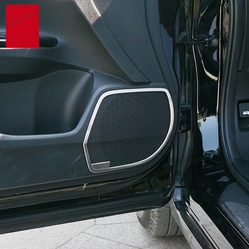 Звуковая рамка Lsrtw2017 из нержавеющей стали для автомобильной двери отделка Honda Accord